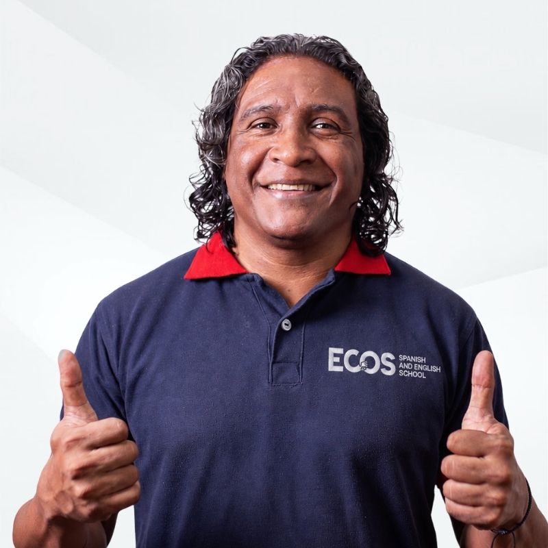 Eliecer Polo, director del programa de inglés de ECOS en Cartagena de Indias
