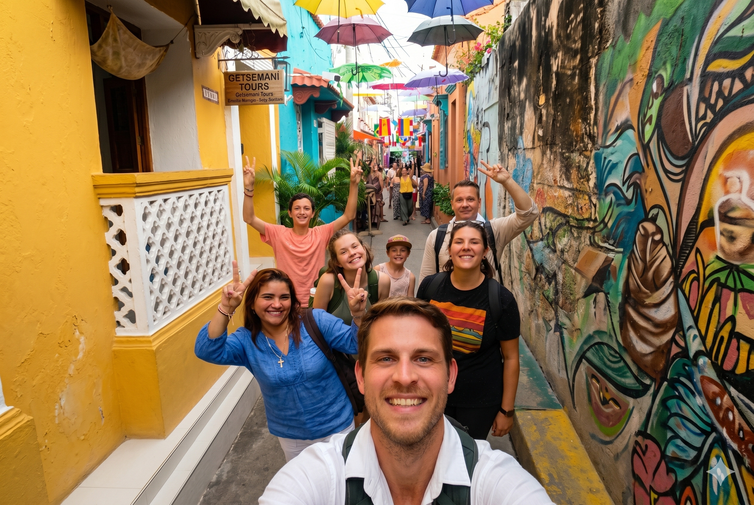 Getsemaní tour in Spanish